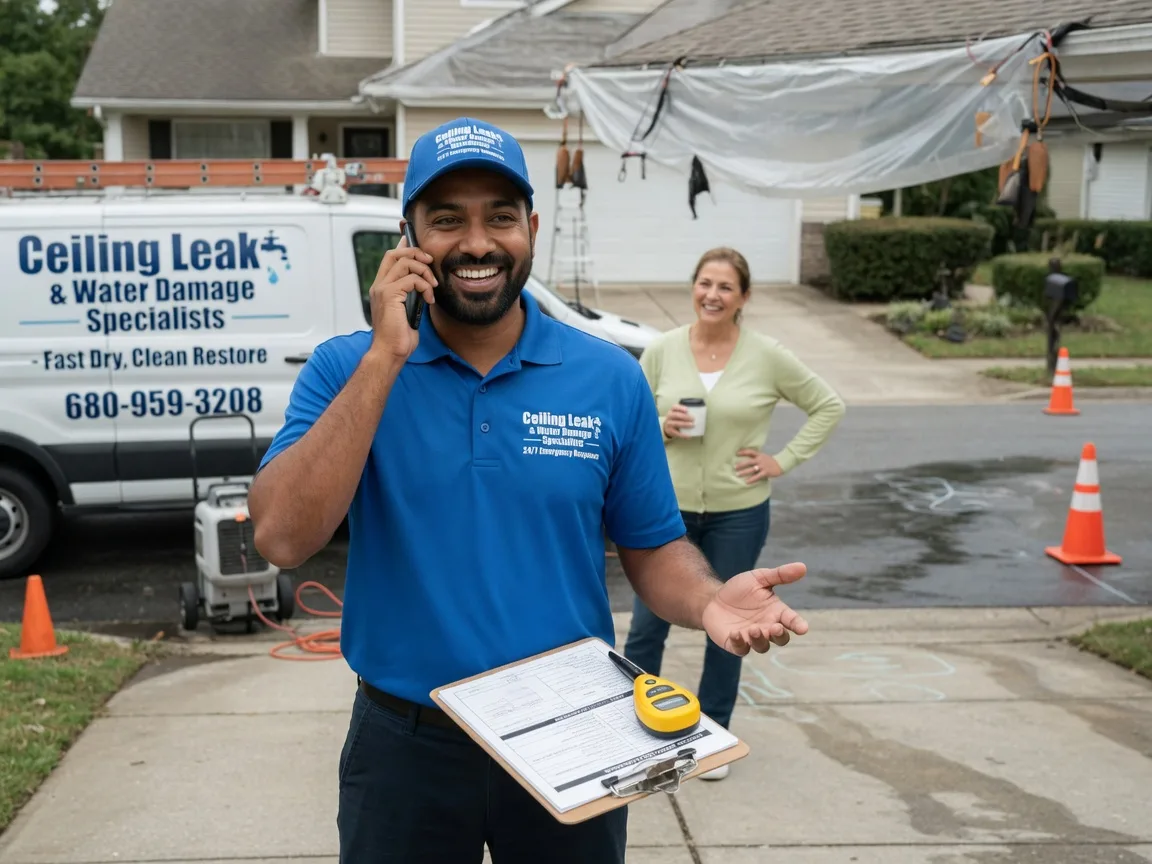 Ceiling Leak Cleanup Chippewa Bay, NY FAQs